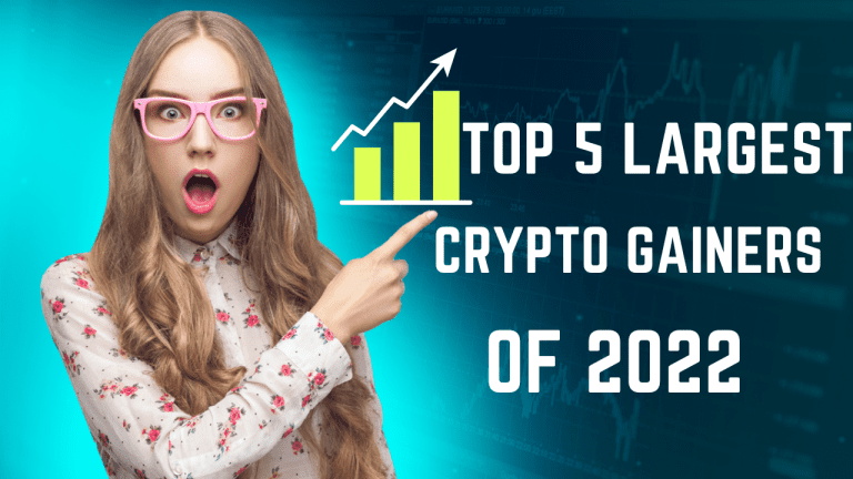 Crypto News. Top 5 Best Performing Crypto of 2022